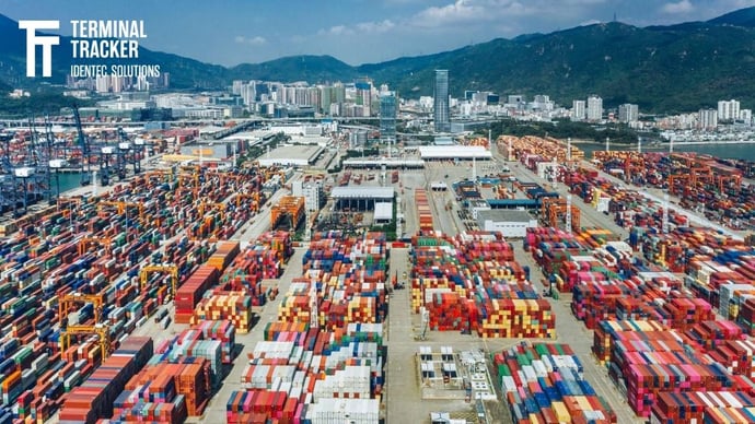 Container terminal automation