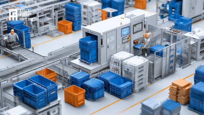 Advanced Intralogistics in a factory