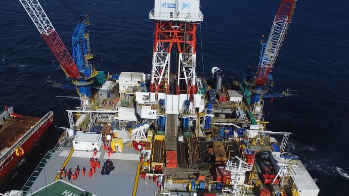 Oil rig hazards offshore