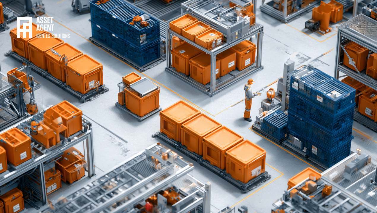 the returnable container in a manufacturing environment