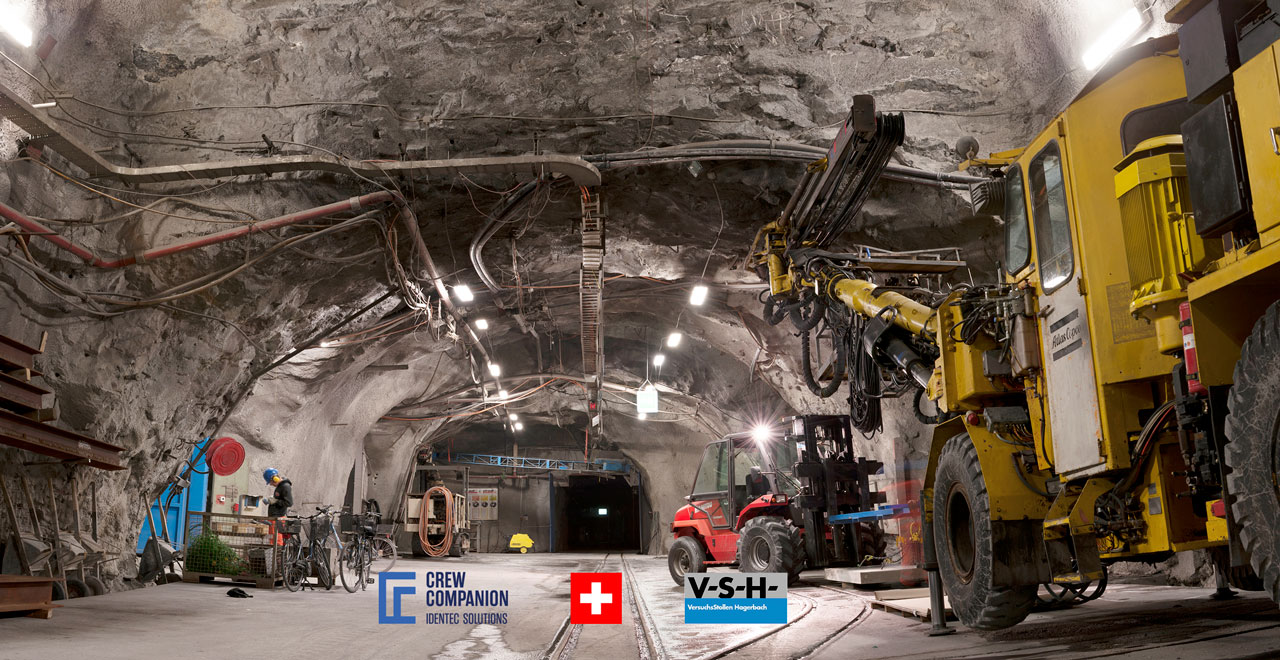 Safety in Mining Industry Hagerbach Test Gallery Switzerland